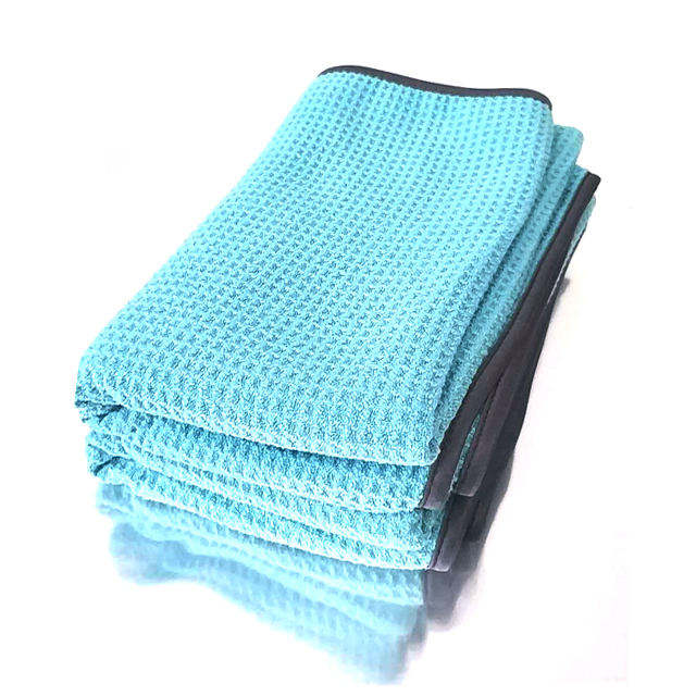 80/20 Blend 550GSM Ultra Soft Edgeless Microfiber Car Towel 550GSM Edgeless Plush Fleece Towel