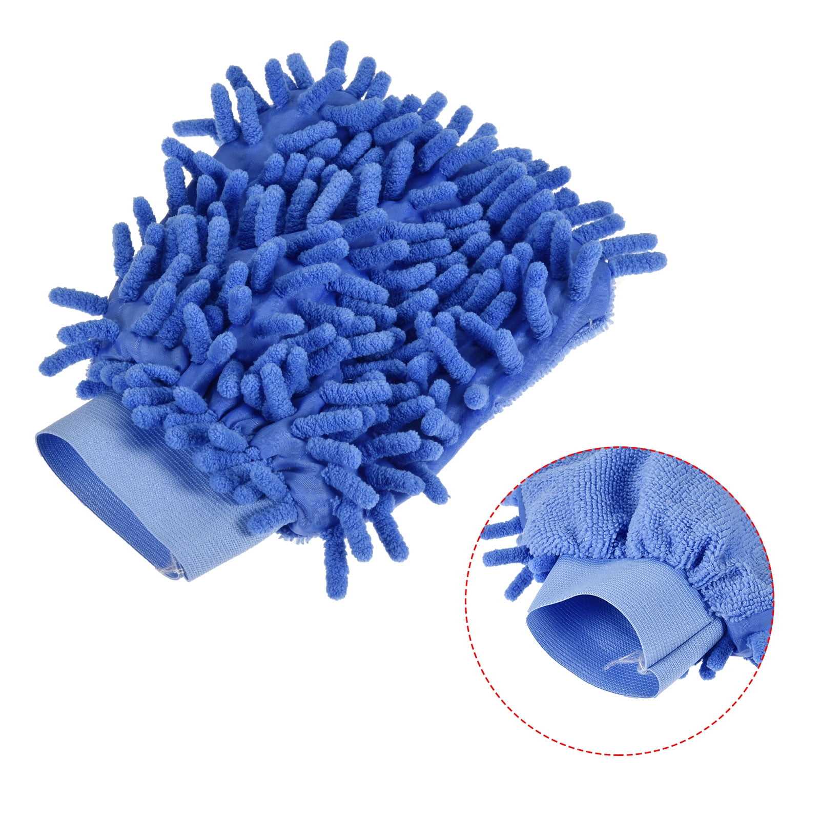 Waterproof Car Wash Microfiber Chenille Gloves Thick Car Cleaning Mitt Wax Detailing Brush for Auto Care