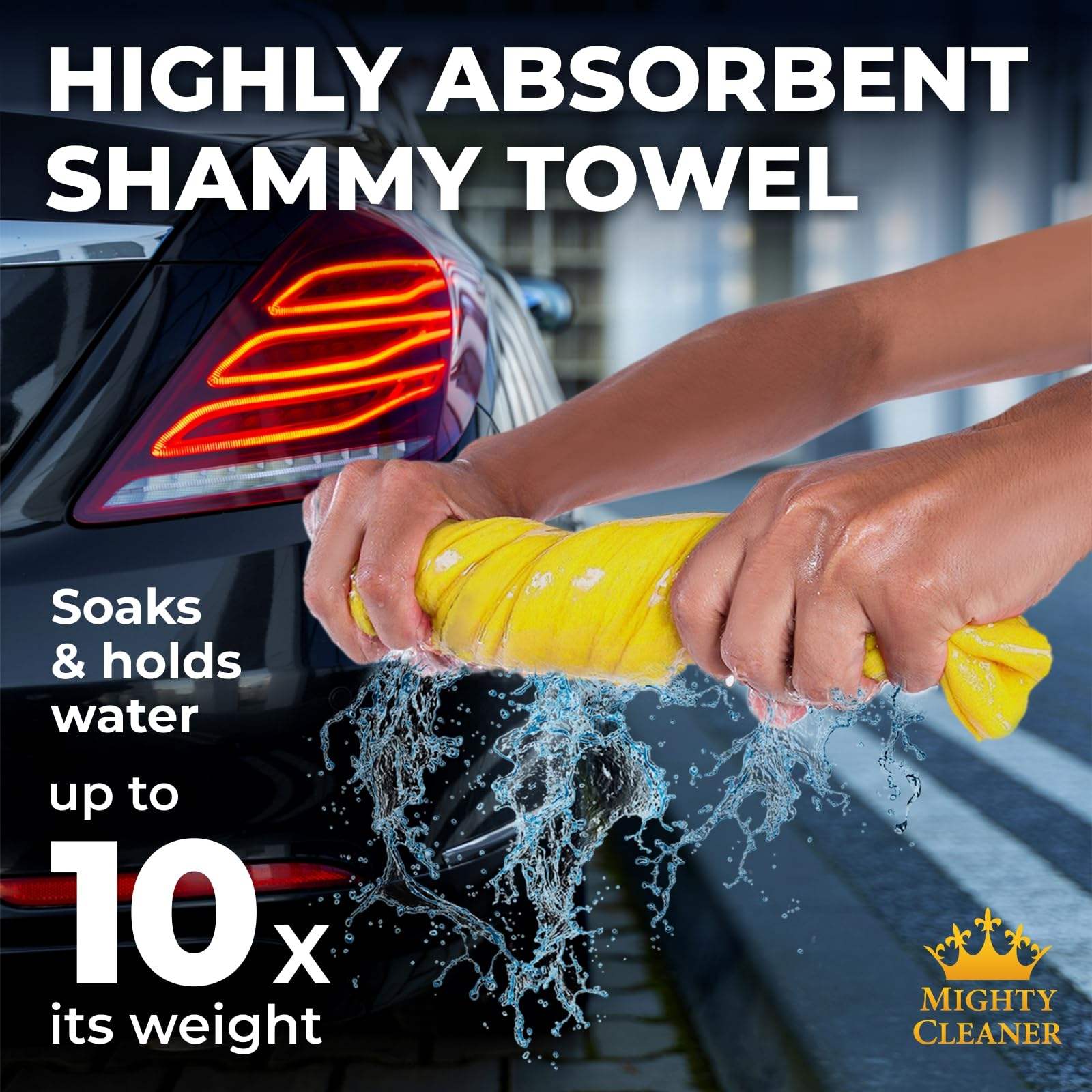 25X34 inch Car Towel PVA Synthetic Strong Water Absorption Fabric Shammy Car Wash Cleaning Pva Car Cloth Chamois Leather Cloth