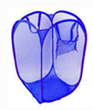 Home Housekeeping Breathable Bag Baskets Washing Clothes Multi Colour Bin Clothes Storage Foldable Mesh Laundry Basket