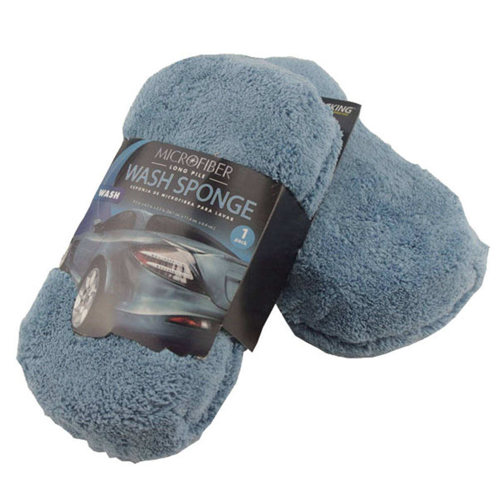 Easy-to-Clean Microfiber Wash Sponge Cloths Extra Soft Scratch-Less Non-Woven Fabric for Car Cleaning Wiiping Made of Chenille