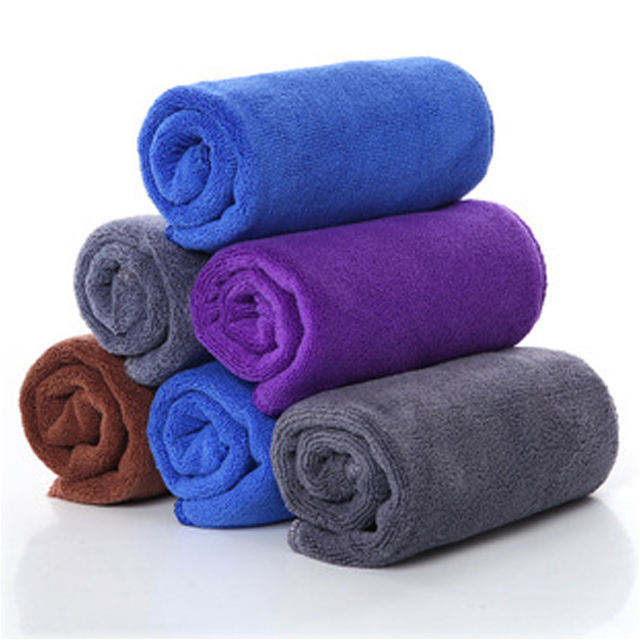 Quick Dry Microfiber Weft Knitting Towel Sport Suede Towel Custom Logo Microfiber Sport Towel