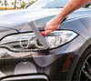 2 in 1 Window Cleaner Tool with Blade Rubber and Sponge Car Windshield Shower Squeegee for Glass Doors Window Squeegee