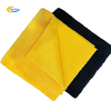 Bulk Long Pile Gray Non-abrasive Reusable Microfiber Towel Car Cleaning Cloth