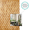 Anti Slip Bathroom Wooden Mats Environment Friendly Fast Drying Bathroom Square Bamboo Shower Mat