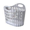 Large Foldable Plastic Laundry Basket Bathroom Storage Basket For Dirty Clothes with Foldable Organizer Basket for Toys
