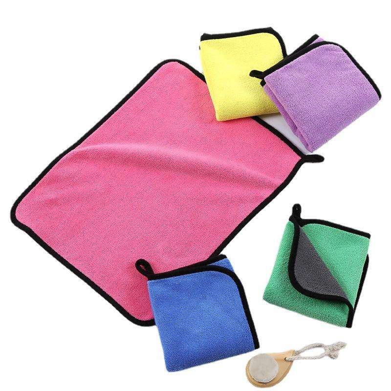 Factory Price Eco-Friendly Microfiber Car Cleaning Microfiber Towels 30*30cm Towels Car 500 Gsm Towel Car Wash