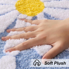 Promotional High Quality Fashionable Design Non-Slip Super Absorbent Washable Decoration Bath Mats
