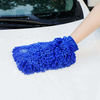 100% Polyester Microfiber High Absorbent Ultra Thick Chenille hand Soft Car Wash Glove