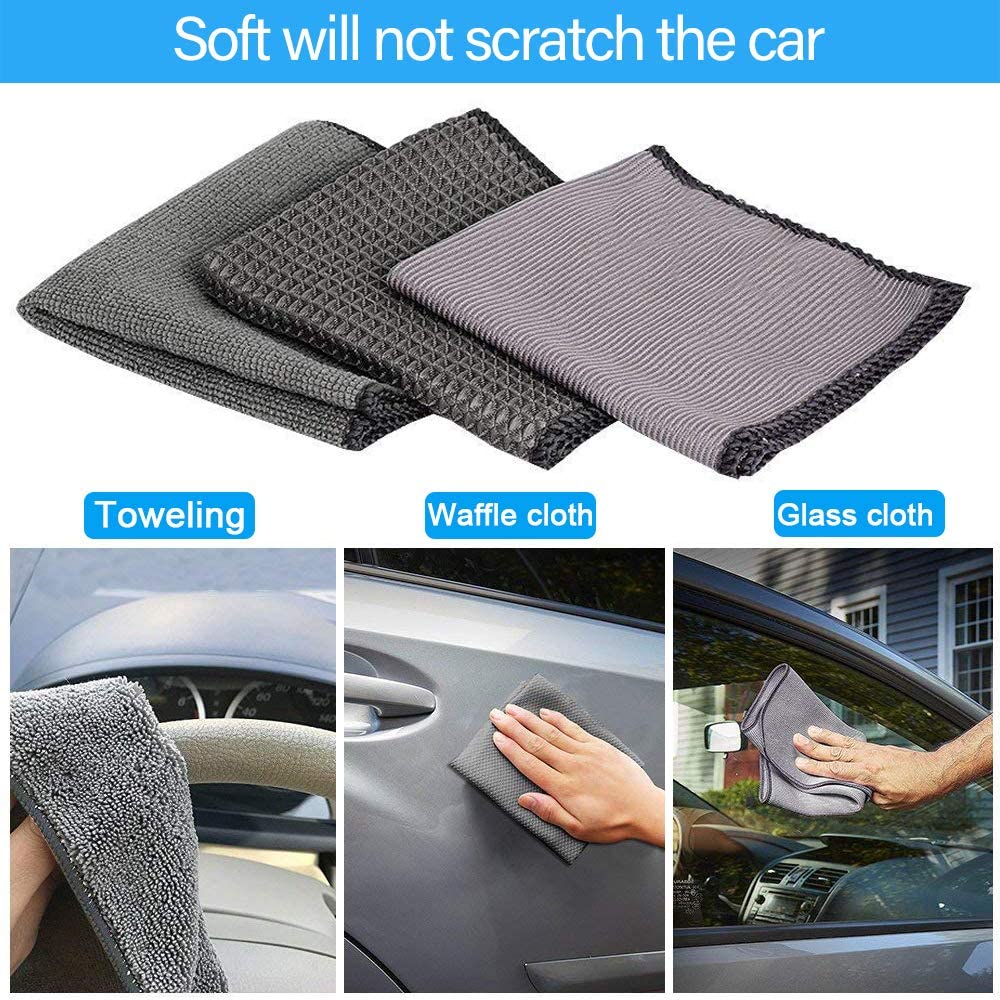 Car Cleaning Tools 9 Pcs car wash kit car cleaning kit