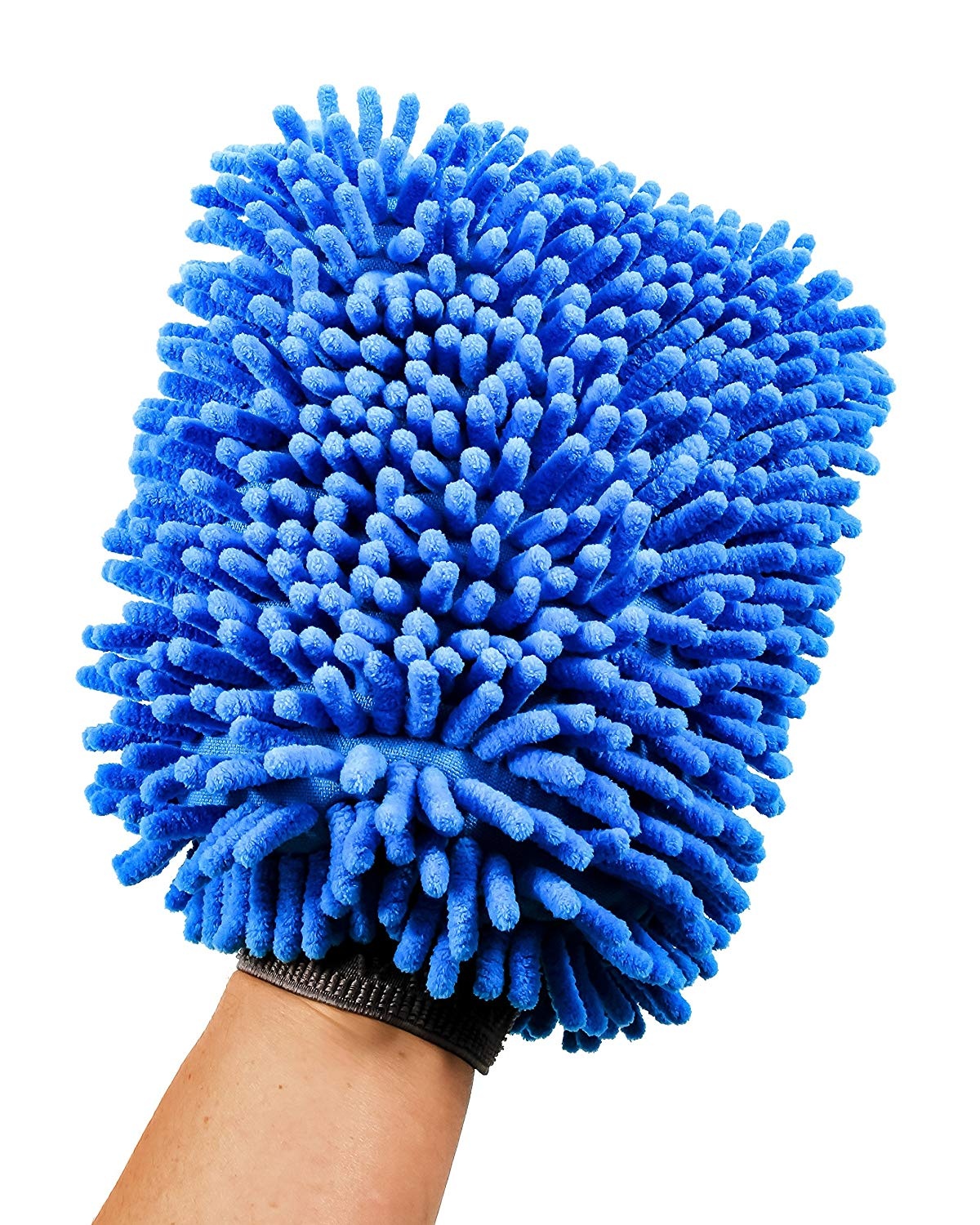OEM microfiber high pile wash mitt chenille microfiber premium scratch-free wash mitt Premium Super Cleaning Glove