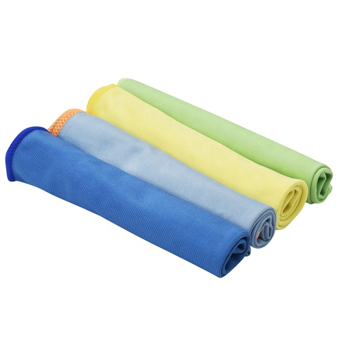 New product 85% polyester 15% polyamide microfiber towel car cleaning microfiber glass fiber cloth