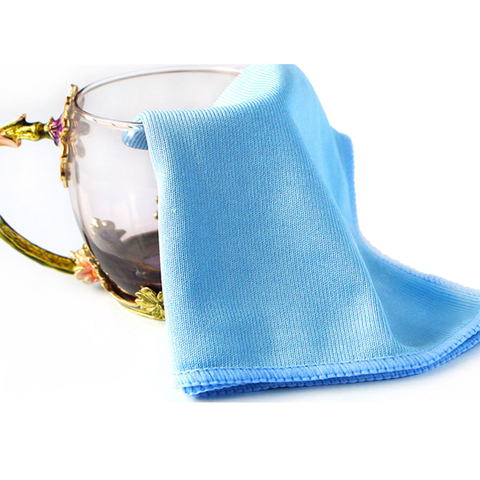 toallas para limpieza de gafas wholesale microfiber car windshield glass cleaning cloth