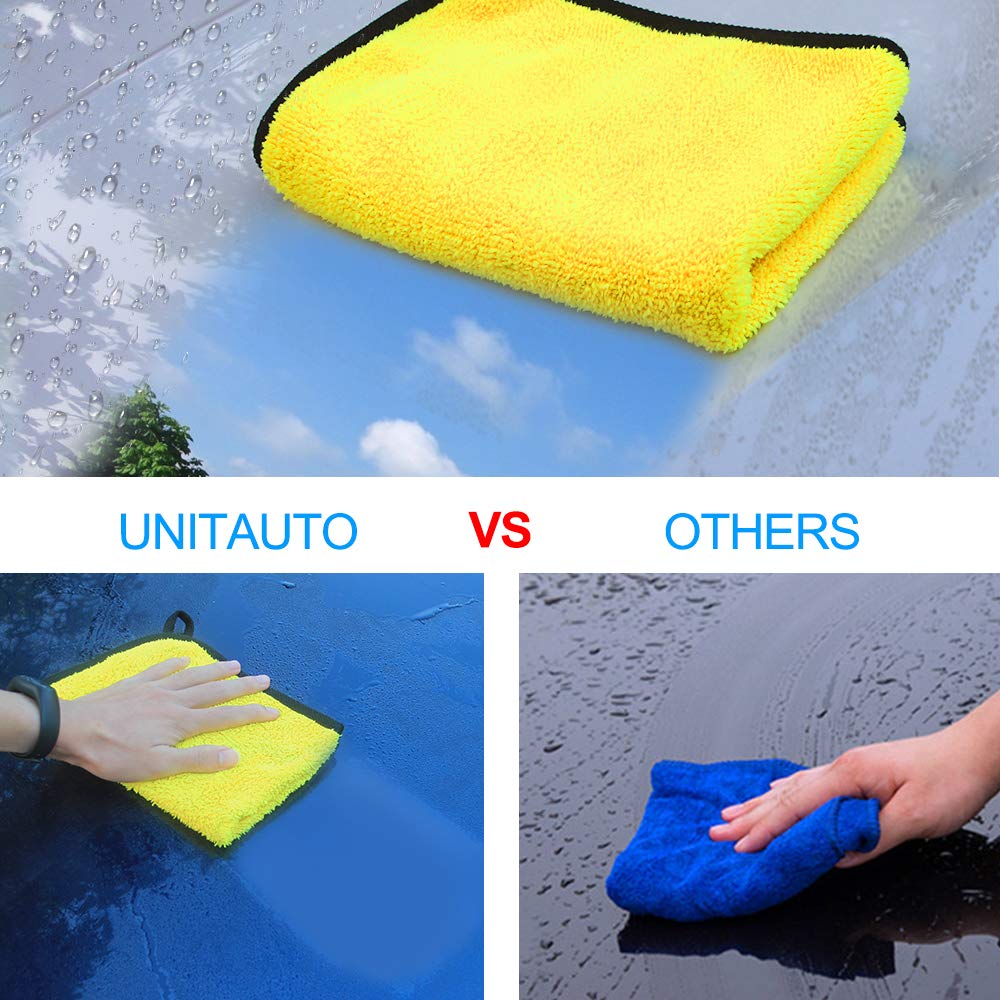 Auto Detailing Towel Microfiber Car Wash Towel Super Thick Plush Microfiber Car Cleaning Cloth
