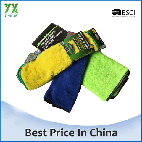 China Supplier Making 80% Polyester 20% Polyamide Microfiber Car Drying Towel