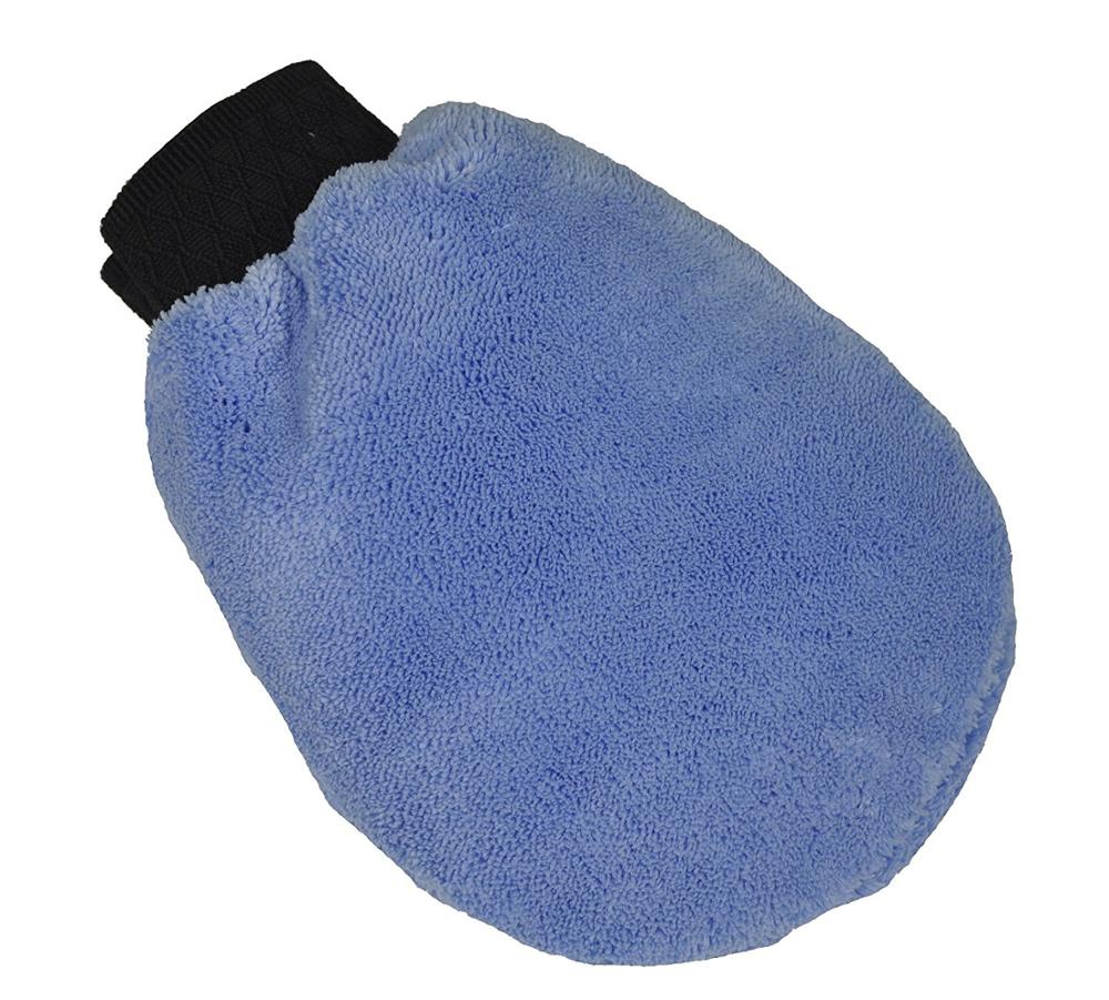 Multi-purpose microfiber wash mitt