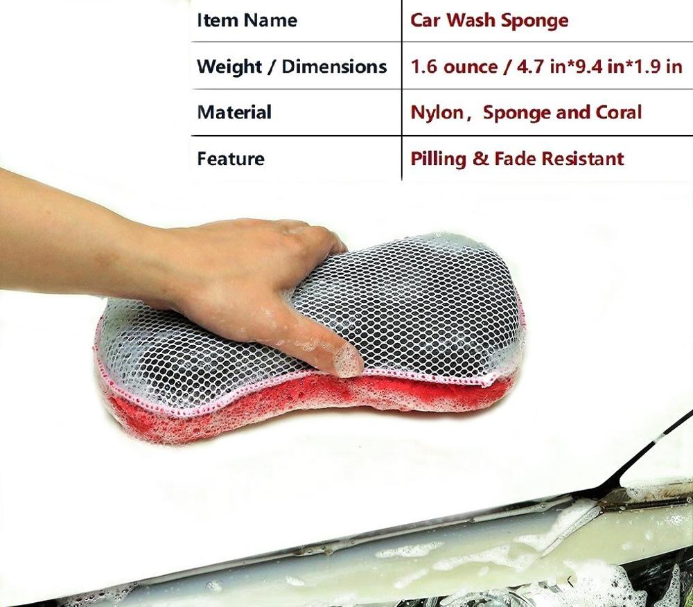 car wash kit cleaning set with microfiber towel sponge mitt wx applicator pad
