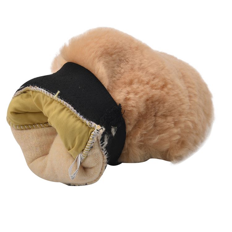 Color custom 100% Natural Sheepskin Wool Detailing Lambswool For High Quality Auto Cleaning Car Wash Mitt