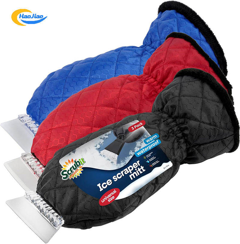 Cleaning Tool Winter Car Accessories New Cheap Price Snow Ice Scraper Mitt