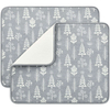 40X46CM Rectangle Striated Patterned Cloth Placemats Absorbent Microfiber Dish Drying Mat For Kitchen Table