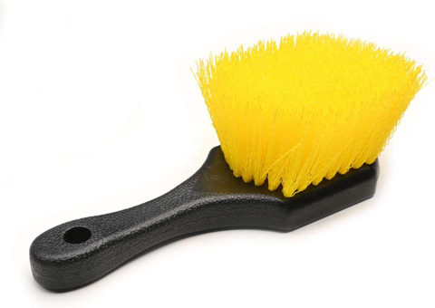 Wheel & Tire Brush for Car Rim, Soft Bristle Car Wash Brush