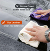 100*70cm Chamois Cloth for Car Drying Towel Natural Shammy Towel Real Leather Washing Cloth Cleaning Towel Car Wipes