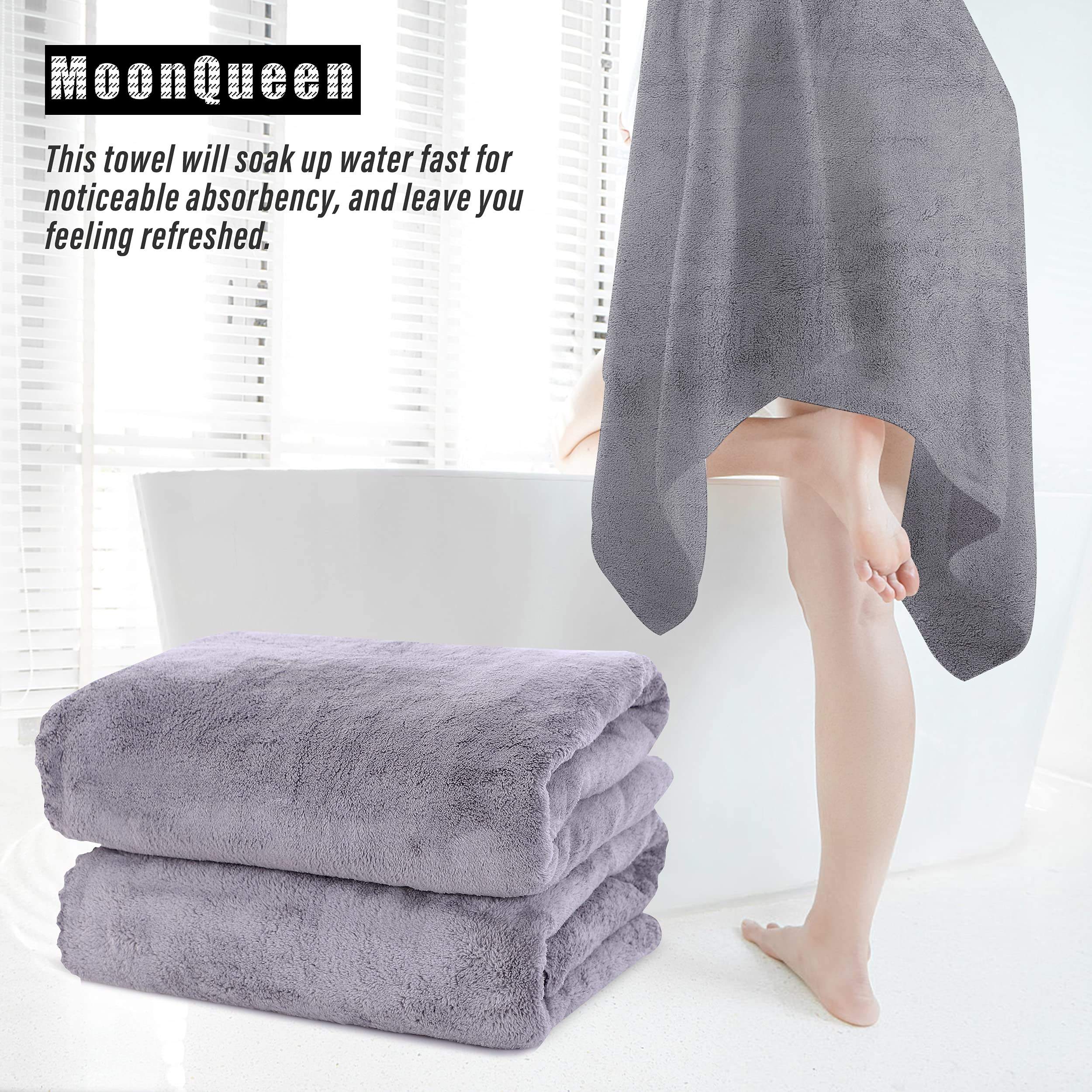 Microfiber Coral Velvet Highly Absorbent Towels Multipurpose Use as Bath Fitness Bathroom Shower
