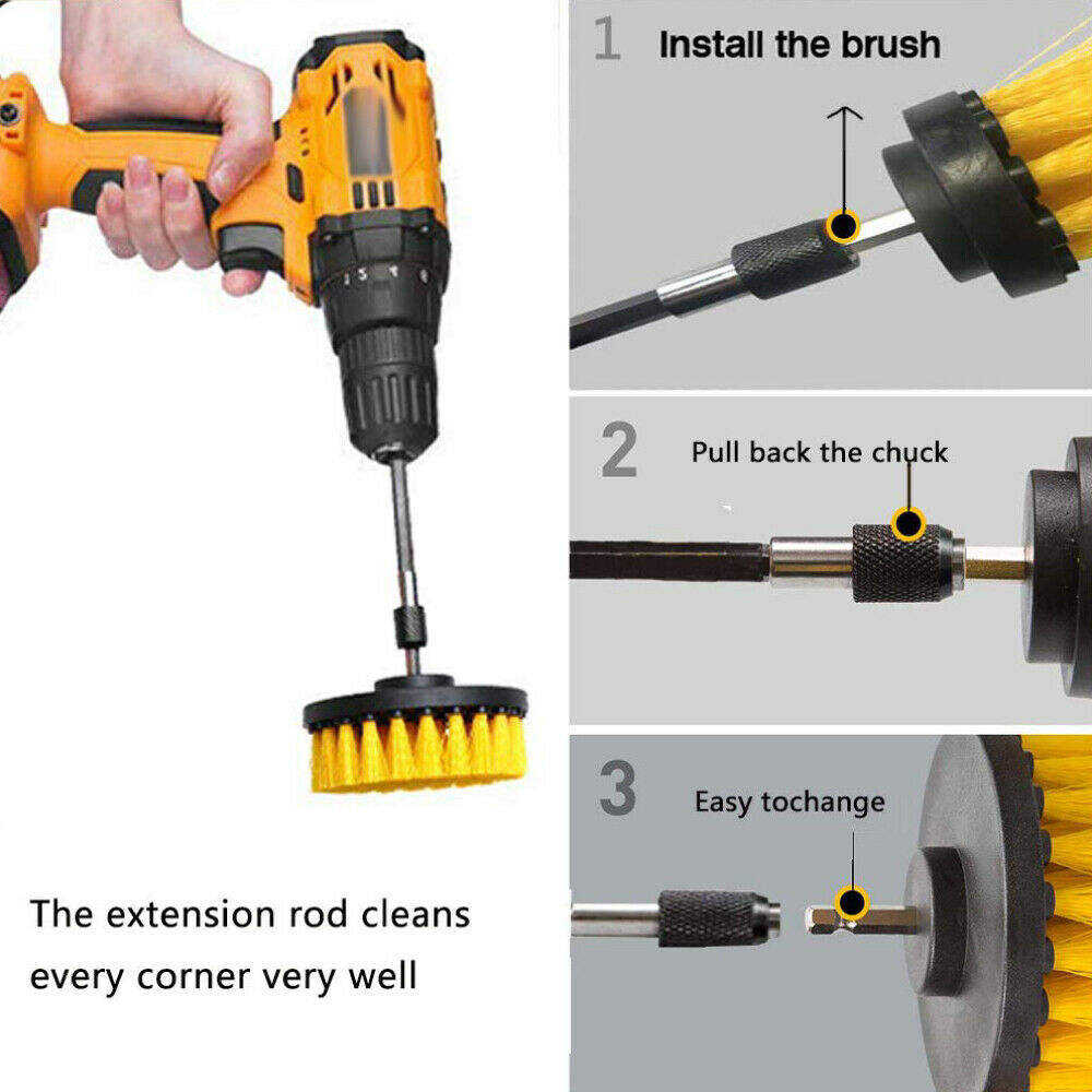 Customized Color Car Cleaning Kit High Quality Detailing Brush Kit Car Cleaning