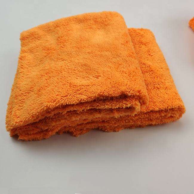 80/20 Blend 550GSM Ultra Soft Edgeless Microfiber Car Towel 550GSM Edgeless Plush Fleece Towel