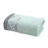 Soft Twist Face Towel Frozen Jacquard Cotton Beach Towel Solid Pattern for Home Bathroom or Outdoor Use for Christmas