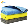OEM Long Short Pile 400gsm Red Car Care Auto Detailing Buffing Polishing Wash Towel Absorbent Microfiber Drying Towel for Car