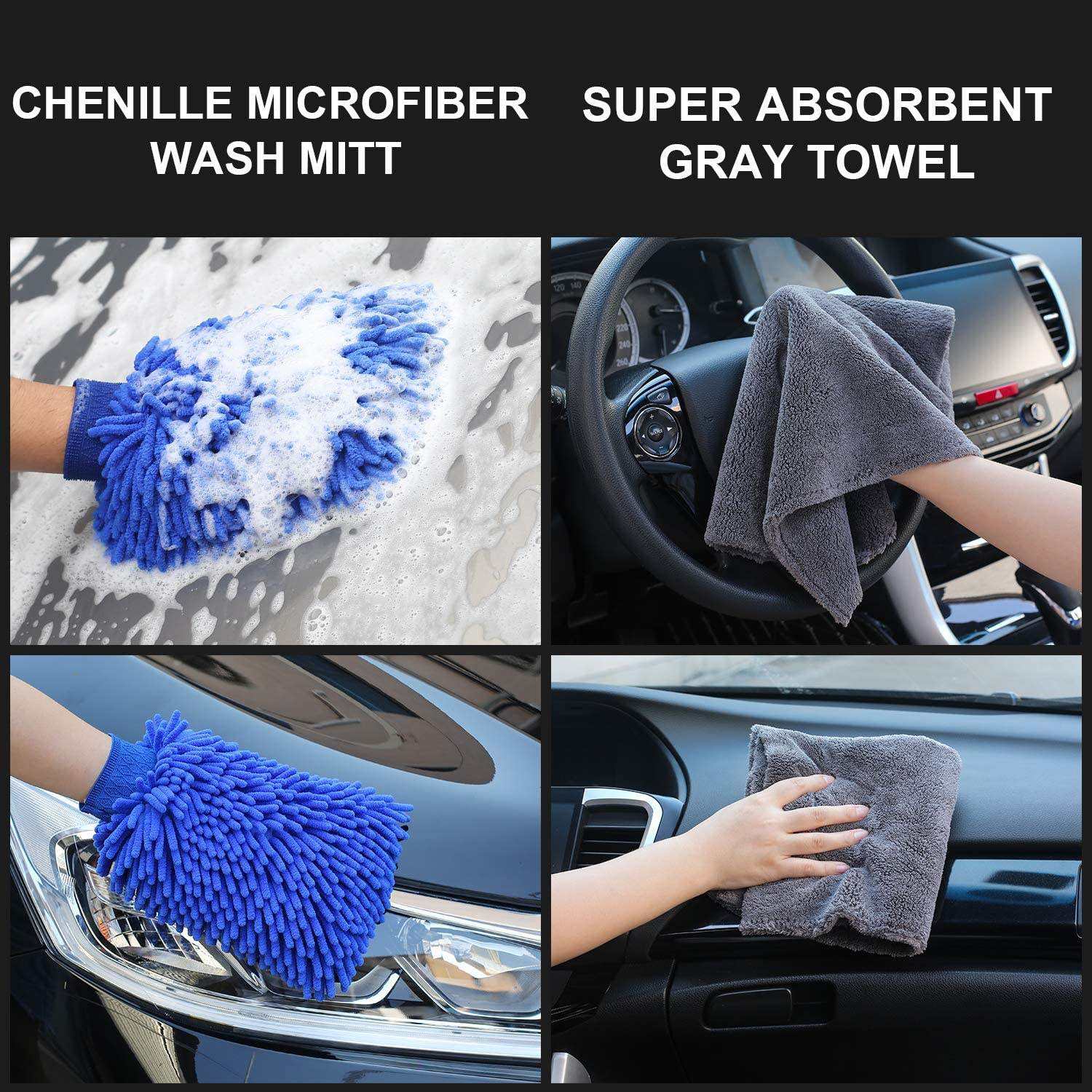 12Pcs Wheel Brush Kit for Cleaning Wheel and Tire Car Detailing Brushes Durable Car Wheel Rim Cleaner Brush Set