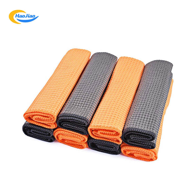 Waffle Weave Microfiber Towels for Cars Microfiber Car Drying Towel Absorbent Drying Towels Cleaning Cloth for Home