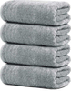 Towels High Quality Luxury 5 Star Quality Hotel Guest Room Custom White 100% Cotton Pool Hand Face Bath Hotel Towel Set