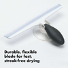 Window Squeegee Wiper Rubber Blade Set Shower Screen Washer Glass Cleaner Small Brush