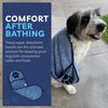 Custom Microfiber Pet Hair Cleaning Pet Dog Bath Fast Drying Super Absorbent Pet Dog Cat Bath Robe Towel