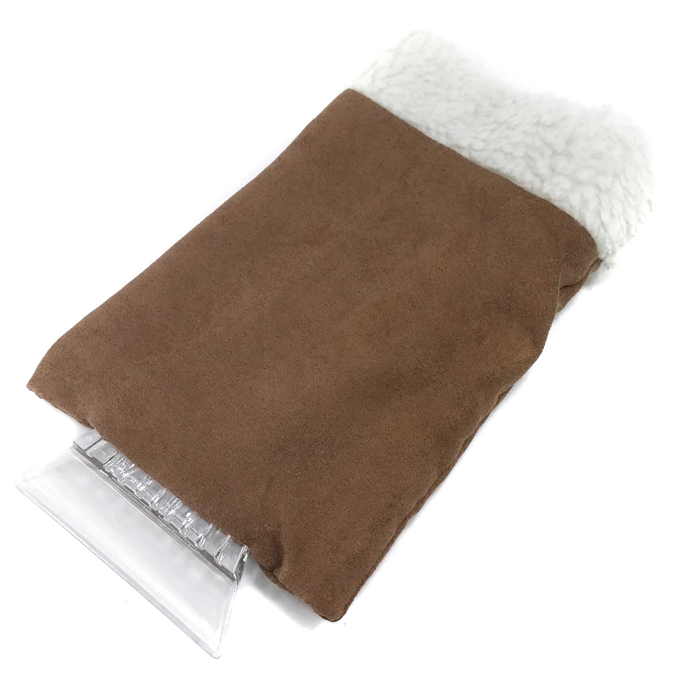 ABS Car Washing Chenille Glove Car Brush Snow Shovel Ice Scraper With Warm Scraper Glove Snow Cleaning