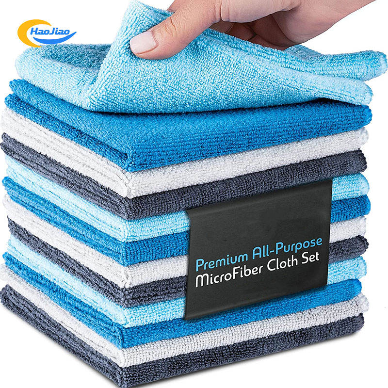 Micro Fibre Kitchen Towel Car Microfiber Cloth 40X40 80 Polyester 20 Polyamide Clean Towel