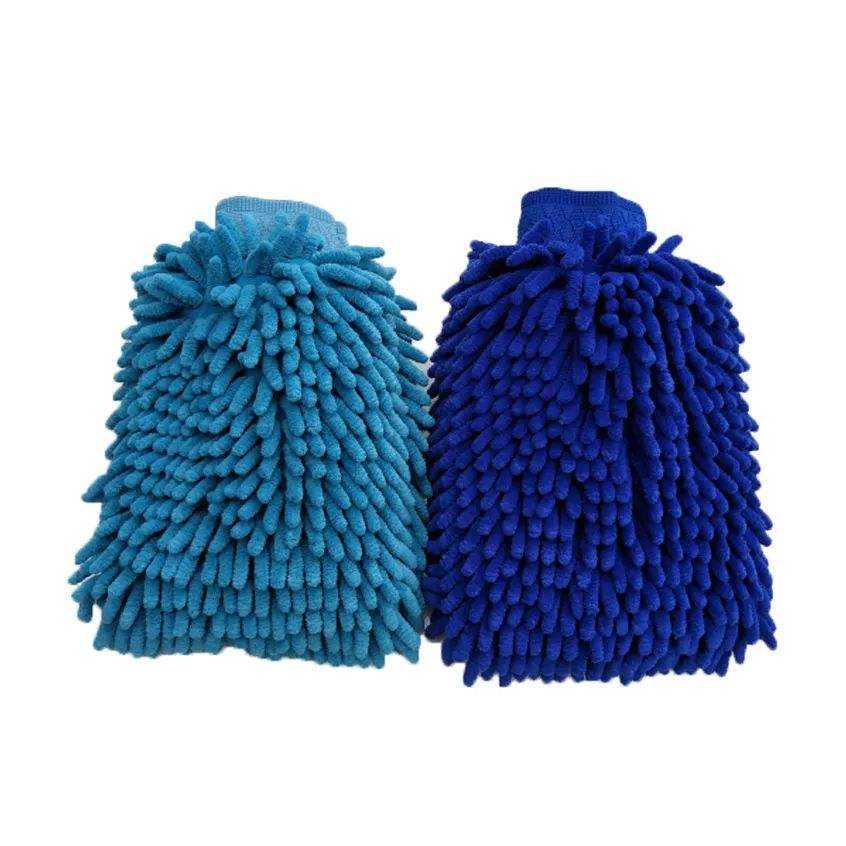 Microfiber Chenille Auto Car Wash Cleaning Mitt Wool Glove for Car Washing Mirco Fibre Cleaning Glove Microfiber Glovers