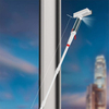 Long Handle Extendable Window Spraying Squeegee Cleaner with Sewage Collection Bottle