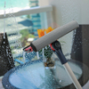 2 In1 8 Inch Telescopic Car Window Squeegee Tool For Car Wrap Car Window Cleaning Window Cleaning Rubber Sponge Glass Cleaner