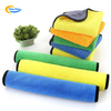 600gsm High Quality Thicken Coral Velvet Two-Color Double-Sided Microfiber Cleaning Drying Car Towel