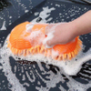 Non Scratch Noodle Chenille Microfiber Mesh Scrubber Car Detail Wash Cleaning Sponge Foam Pad