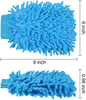 Car Wash Mitts Microfiber Cleaning Cloth Glove Double Sided Scratch-Free Super Absorbent Wash and Glove