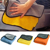 China Whosale 1200gsm Plush Car Buffing Polishing Towel Microfiber Cleaning Cloth
