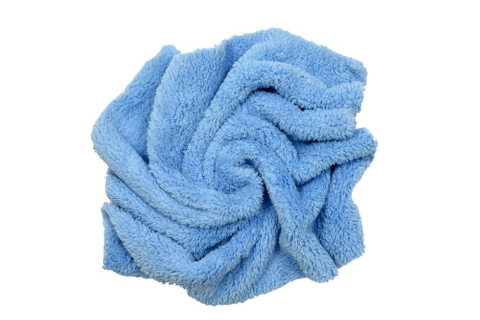 Edgeless microfibre cleaning cloths