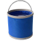 portable car washing cleaning kit with foldable bucket mitt sponge brush