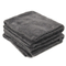plush edgeless microfiber 400gsm 500gsm car cleaning wash towel