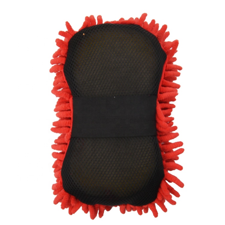 Great durability microfibre sponges ultimate microfiber chenille car wash sponge
