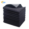 Black Microfiber Kitchen Cleaning Cloths Towels Milk Tea Shop Coffee Machine Special Rag Household Cleaning Towel